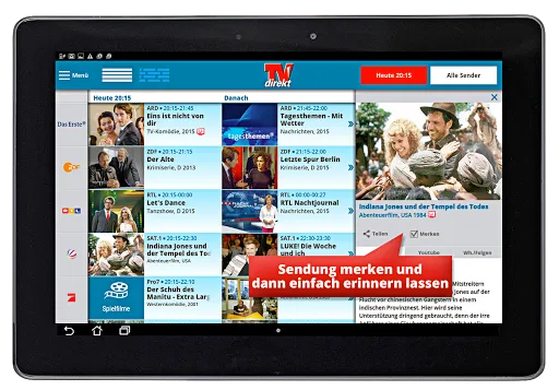 Скриншот 7 — TVdirekt – Fernsehprogramm
