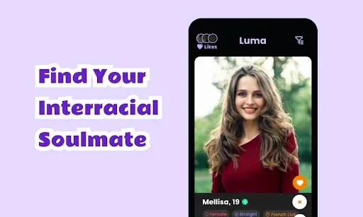 Скриншот 6 — Interracial Dating App - Luma