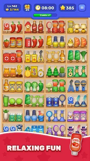 Скриншот 5 — Goods Sorting: 3D Мастер Матча