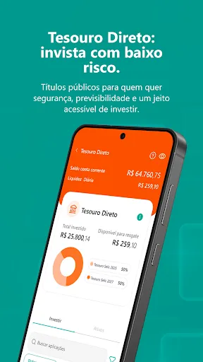 Скриншот 3 — Sofisa Direto: Conta e Cartão