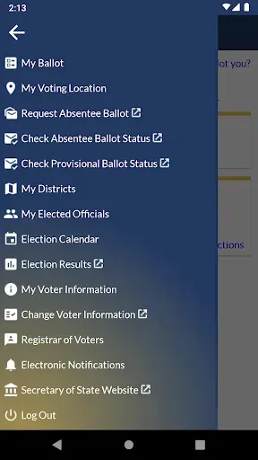 Скриншот 5 — GeauxVote Mobile