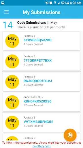 Скриншот 7 — CA Lottery Official App