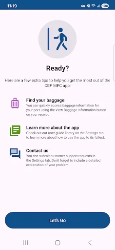 Скриншот 4 — Mobile Passport Control