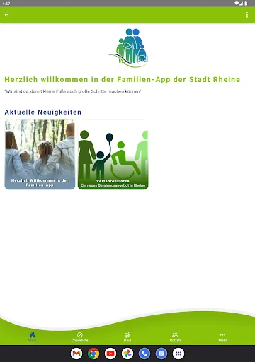 Скриншот 5 — Familien-App Rheine