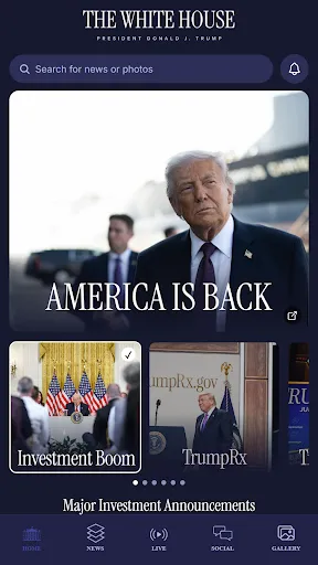 Скриншот 1 — The White House