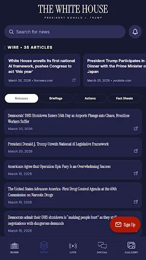 Скриншот 2 — The White House