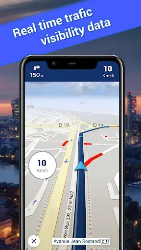Скриншот 3 — Offline Maps, GPS Directions