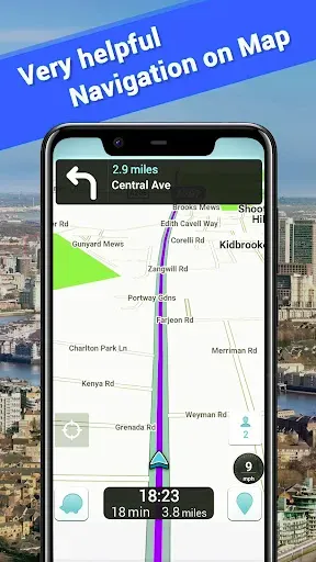 Скриншот 4 — Offline Maps, GPS Directions