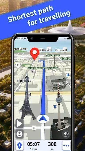 Скриншот 7 — Offline Maps, GPS Directions