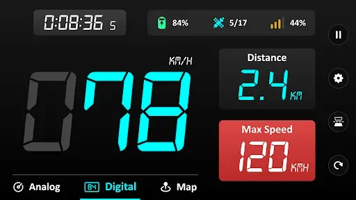 Скриншот 8 — GPS спидометр : одометр