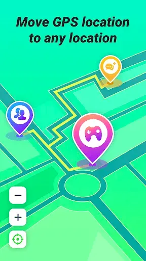 Скриншот 1 — TeleGo: GPS location changer