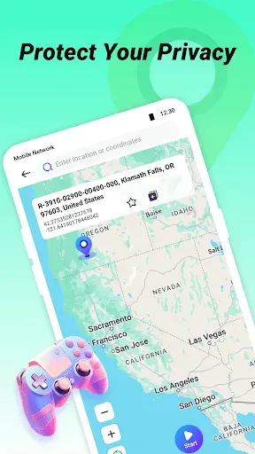 Скриншот 3 — TeleGo: GPS location changer