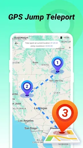 Скриншот 4 — TeleGo: GPS location changer