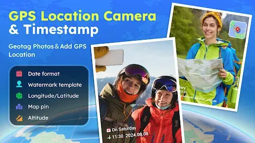 Скриншот 1 — Камера с GPS-местоположением