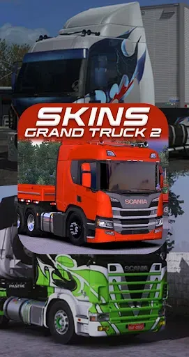Скриншот 1 — Skins Grand Truck Simulator 2