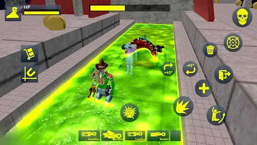 Скриншот 2 — Green Sandbox Ragdoll