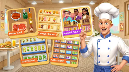 Скриншот 6 — Grill Sort - Сортировка Еды