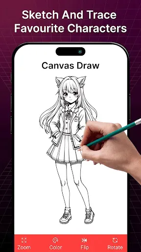 Скриншот 5 — AR Draw Sketch : Trace Art 3D