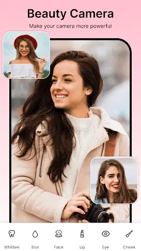 Скриншот 1 — Beauty Camera - Selfie Sticker