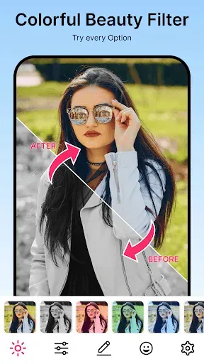 Скриншот 4 — Beauty Camera - Selfie Sticker