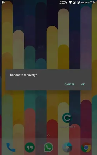 Скриншот 1 — Recovery Reboot