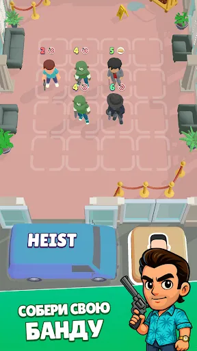Скриншот 1 — Merge Gangster Heist vs Police