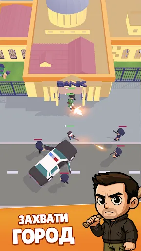 Скриншот 4 — Merge Gangster Heist vs Police