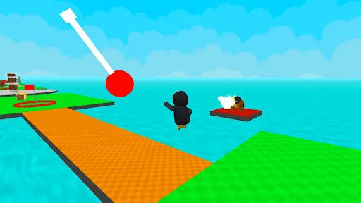 Скриншот 3 — Gugu Gaga Penguin: Parkour
