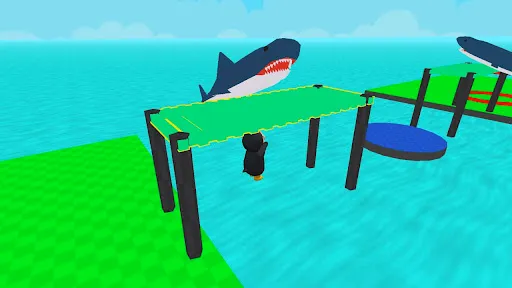 Скриншот 4 — Gugu Gaga Penguin: Parkour