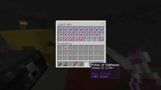 Скриншот 3 — Мод Java UI Edition Minecraft