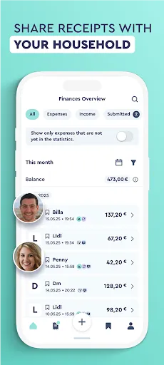 Скриншот 4 — Bonsy Bon Scan&Expense tracker