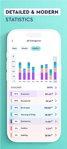 Скриншот 5 — Bonsy Bon Scan&Expense tracker