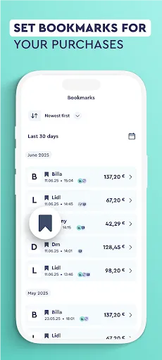 Скриншот 7 — Bonsy Bon Scan&Expense tracker
