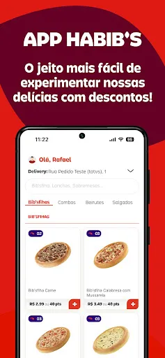 Скриншот 2 — Habib's: Descontos e Delivery
