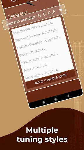 Скриншот 5 — тюнер для укулеле