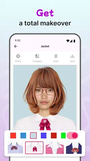 Скриншот 4 — Modiface Haircut：Hair Makeover
