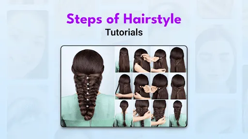 Скриншот 3 — Women Style: Hairstyle, Mehndi