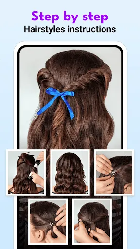 Скриншот 4 — Women Style: Hairstyle, Mehndi