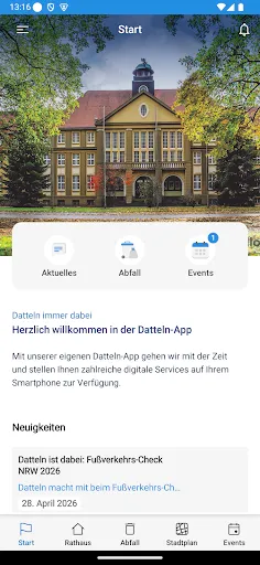 Скриншот 1 — Stadt Datteln