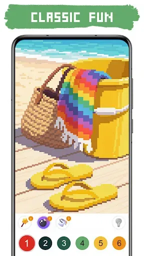 Скриншот 2 — Пиксель арт-Pixel Art Coloring