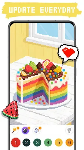 Скриншот 5 — Пиксель арт-Pixel Art Coloring