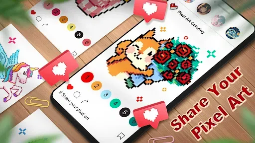Скриншот 7 — Пиксель арт-Pixel Art Coloring