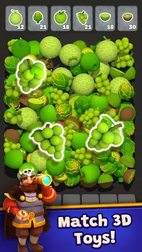 Скриншот 1 — Match 3D Saga - Puzzle Games
