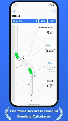 Скриншот 2 — QuickBend: Conduit Bending
