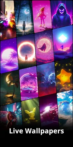 Скриншот 8 — Live Wallpapers, 4K Wallpapers