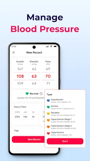 Скриншот 2 — Blood Sugar Care App
