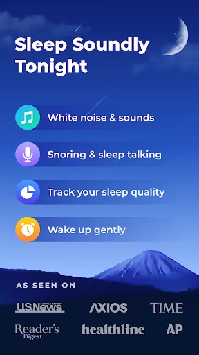 Скриншот 1 — ShutEye®: Sleep Tracker