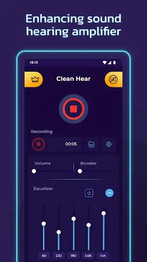 Скриншот 3 — Hearing Clear: Sound Amplifier