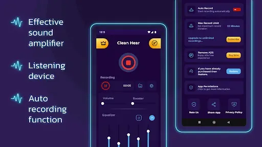Скриншот 7 — Hearing Clear: Sound Amplifier