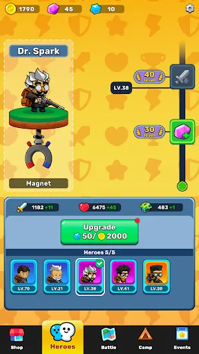 Скриншот 5 — Claw Master – Roguelike Hero